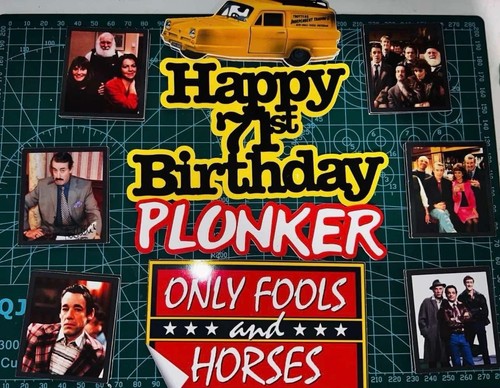 Only Fools and Horses Cake Topper Bundle - Personalised - Picture 2 of 3