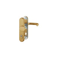 Hoppe Schutzgarnitur Paris 86G/3332ZA/3310/138 Alu.F4 92Mm 67-72Mm