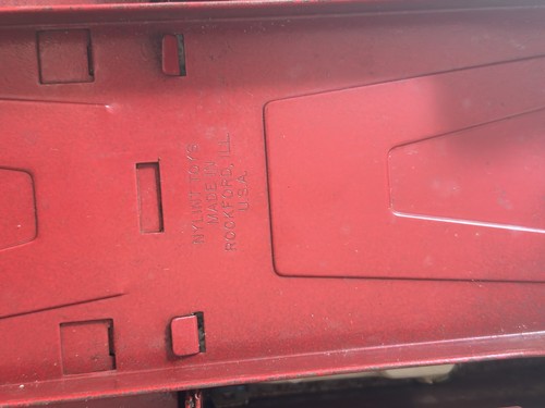 Vintage Nylint Chevy Emergency Truck Red Ambulance #4130 16” Pressed Steel - Picture 10 of 13