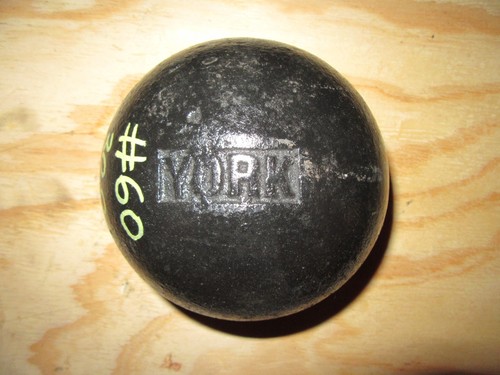 YORK Globe Half 60 Pound Glob Grip YORK Side