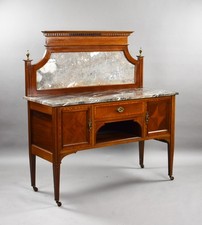 Edwardian Mahogany Washstand