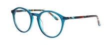 Inface IF9491 petrol medium transparent 9325 Eyeglasses