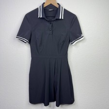 PXG Parsons Xtreme Golf Polo Dress S Black Performance Athleisure Tennis Preppy