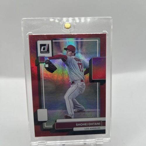 2022 Panini Donruss - Variation Shohei Ohtani #147 Holo Red Pitching