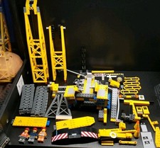 LEGO City: Costruzione: Gru Cingolata 7632 (2009) Ritirato Per Ricambi 