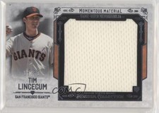 2015 Museum Collection Momentous Materials Jumbo Relics 16/50 Tim Lincecum 0o9