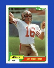1981 Topps Set-Break #216 Joe Montana RC EX-EXMINT *GMCARDS*