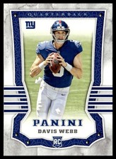 2017 Panini Davis Webb Rookie New York Giants #106
