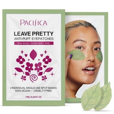 Pacifica Undereye Spot Serum Mask 1 Count (Pack of 1), Leave Pretty Eye Patch
