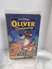 Oliver Company VHS Walt Disney Masterpiece Collection