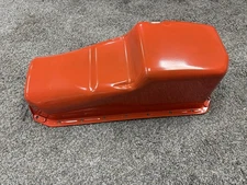 58-79 SBC Chevy Orange Oil Pan - Stock Capacity 283 305 327 350 400 Small Block