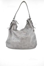 Borsa Donna In Pelle Marella Grigia Fantasia Coccodrillo 47x32x15cm (difetto Man