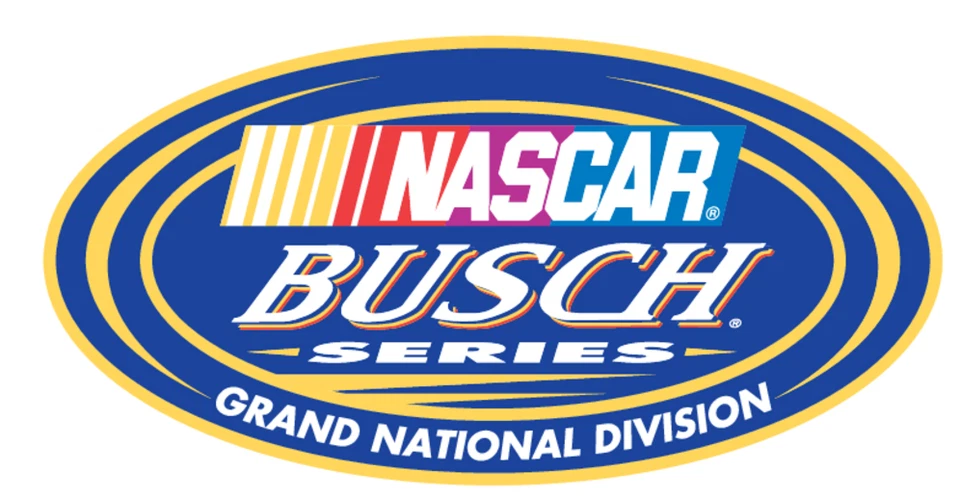Nascar Busch series sticker weatherproof bumper vinyl decal