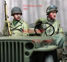1/35 Resin Figure Model Kit US Army 2 Soldier Figures Unassembled Unpainted New