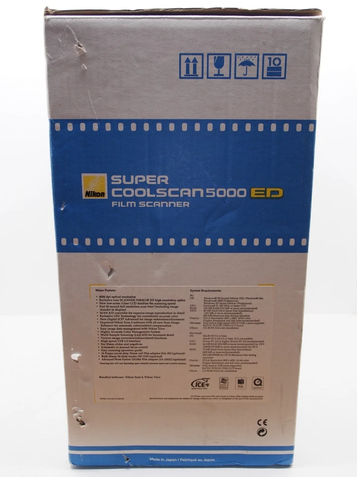 Nikon Super Coolscan 5000 ED Dedicated Film Scanner 4000 dpi LS COMPLETE IN BOX - Image 2 of 4