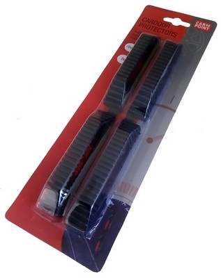 CARPOINT CPT2237804 22378 Türkantenschoner/Türschutz - schwarz - Reflektor- NEU!