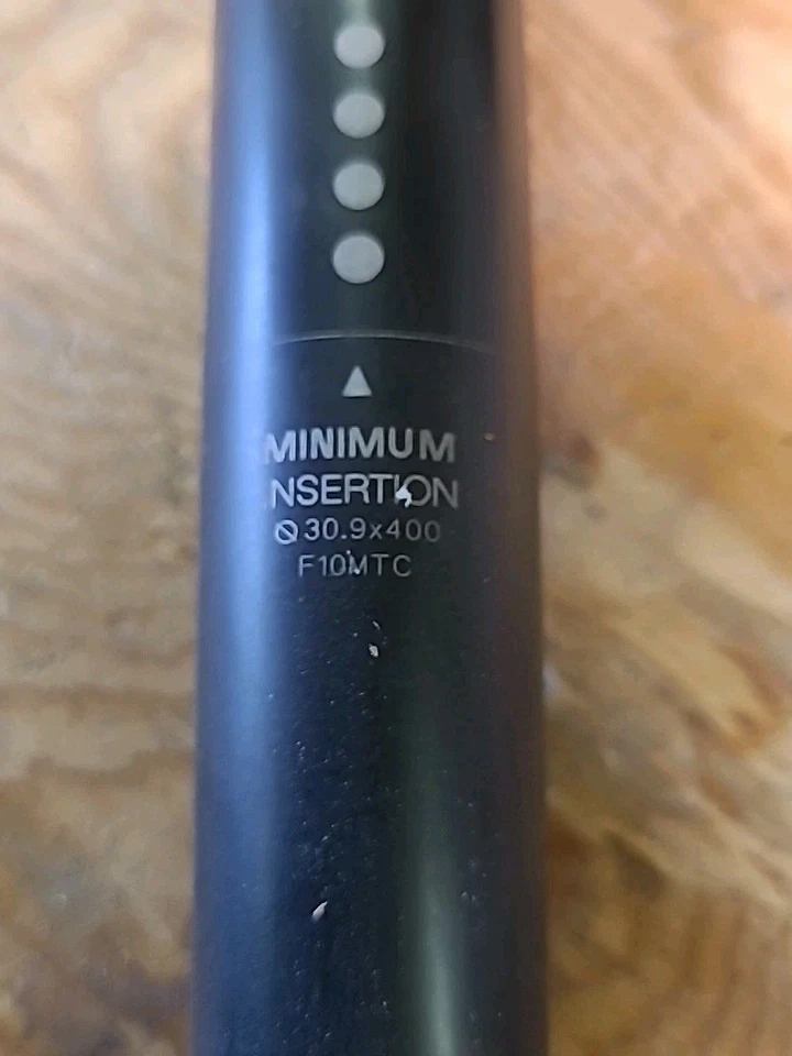 TIJA DE SILLÍN TRASERA CRANK BROTHERS COBALTO 1 30,9 X 400 Foto 4 de 4