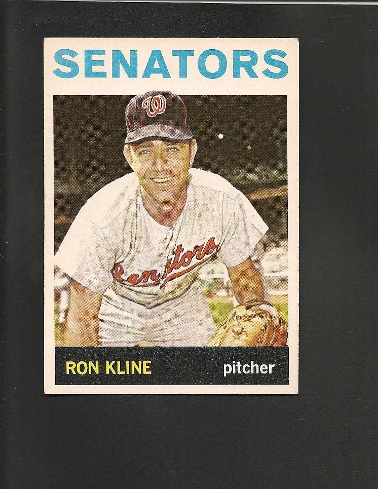 3961* 1964 Topps # 358 Ron Kline Ex-Mt | eBay