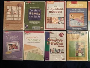 Lot of 15 Digital Scrapbooking PC programs Creating Keepsakes and others
