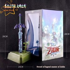 Sword Model The Legend of Zelda Breath of Wild Swing Mascot Master Sword Statue