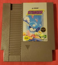 Stinger (NES, Konami, 1987) 5-Screw Cartridge! - Authentic, Cleaned, And Tested!