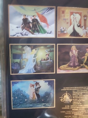 Disney Designer Collection Lithograph Set LOT OF 7 - Picture 3 of 4