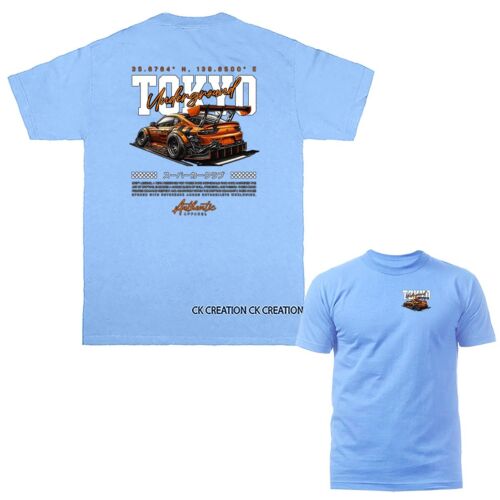 Camiseta Tokyo Underground Drift Importada Afinada Personalizada JDM Coche Deportivo Gráfico - Imagen 14 de 17
