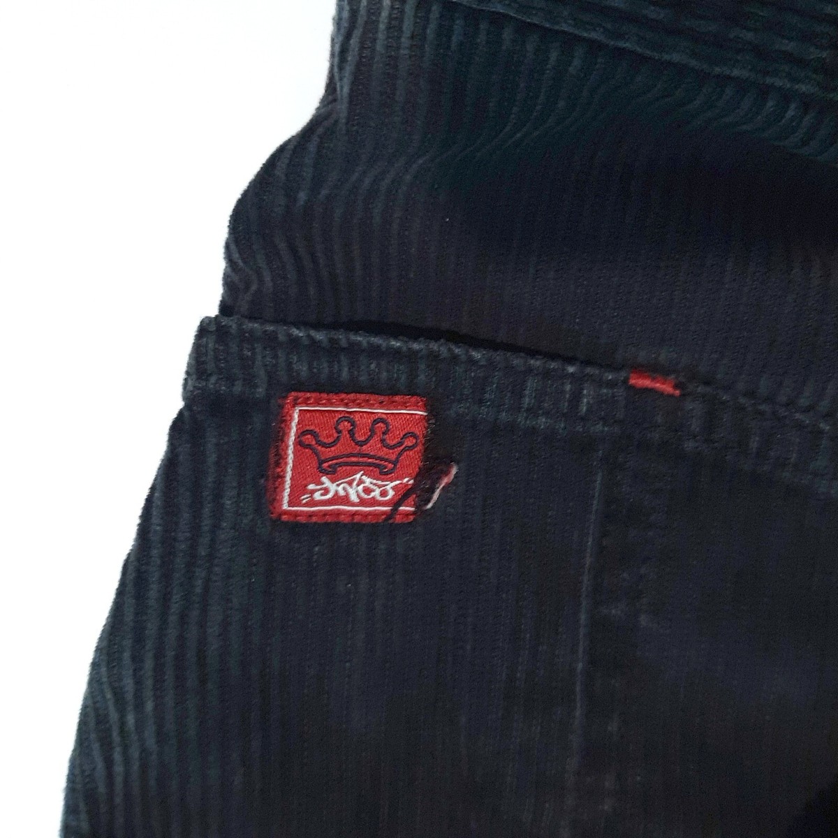 Vintage Y2K JNCO Jeans Corduroy M1310CN 32x32 Black Baggy Vintage Y2K JNCO Jeans Corduroy M1310CN 32x32 Black Baggy