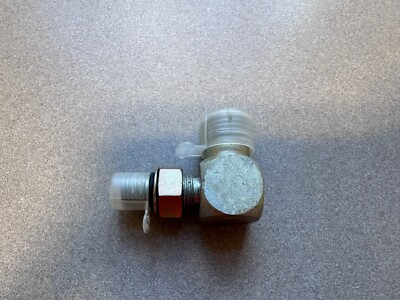 Cushman Jacobsen 158007-09 Hydraulic Fitting YZ ORS/ORB 90º Angle