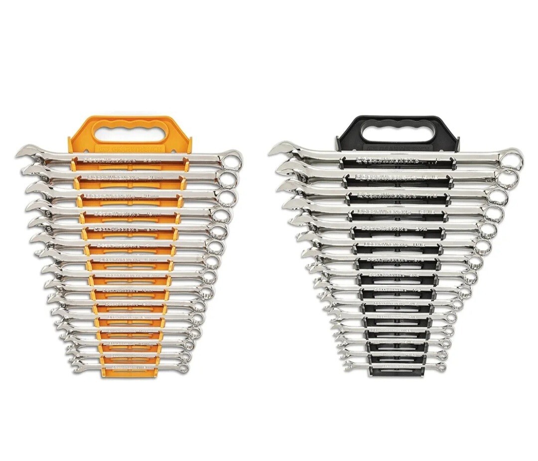 GEARWRENCH 30 Piece Combination SAE/Metric Wrench Set with Racks *81937* eBay