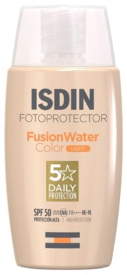 Isdin Fotoprotector Fusion Water Color light Sunblock spf 50+ 50ml