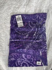 Vera Bradley Paisley Amethyst Soft Fringe Scarf Purple