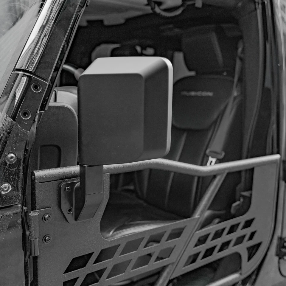 Wrangler Half Doors Side View Mirrors Fits for 2007-2025 Wrangler JK JL JT YJ - Image 2 of 4