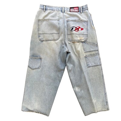 Vintage Plugg Carpenter Baggy Denim Size 32 | eBay
