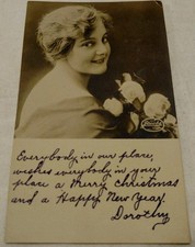 Vintage Jacobs Candies RPPC , Pretty Girl Advertising