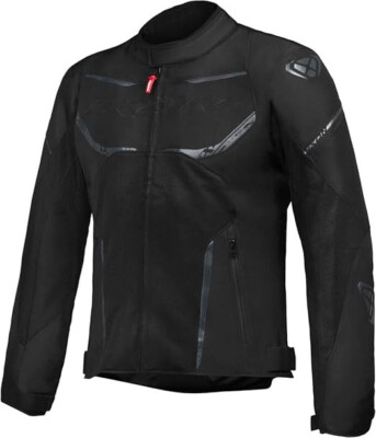 Ixon STRIKER AIR WP Motorradjacke Sommerjacke WATERPROOF Größe Size L - Schwarz