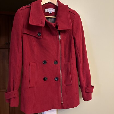 MARC NEW YORK by ANDREW MARC Small Wool Peacoat Size 4 Great Condition