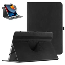 Universal 9 10 10.1 inch Android Tablet Case,Slim 360 Degree Rotatable Black