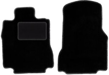 Schwarze Fu&szlig;matten vorne f&uuml;r: Mercedes A W168 Flie&szlig;heck (1997-2005)