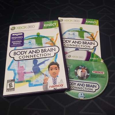 Body and Brain Connection (Xbox 360) 2011 Namco Kinect xb360 video game COMPLETE