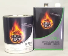 Oxford White Base Coat Paint Gallon Ford YZ High Teck HFP154 & Choice of Reducer