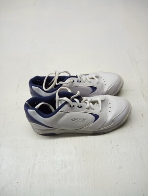 Dexter White and Blue Logo Lace Up Bowling Shoe Sneaker sz 8  display picture 1