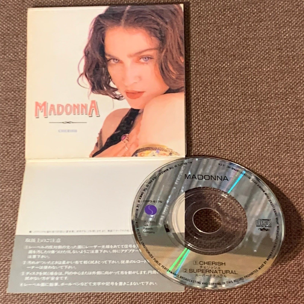 MADONNA 『CHERISH』8センチCD MADONNA 『CHERISH』8センチCD