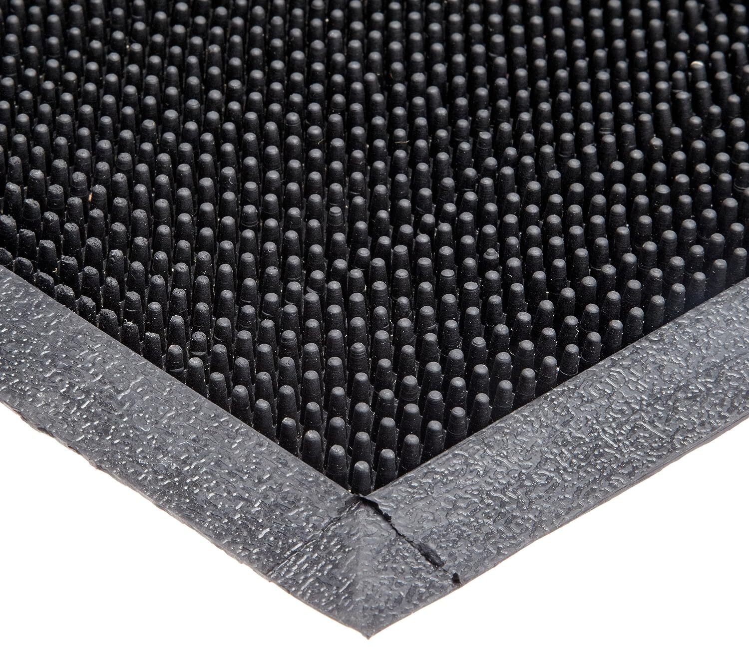 DURABLE Corporation Heavy Duty Rubber Fingertip Entrance Mat for Outdoor Areas