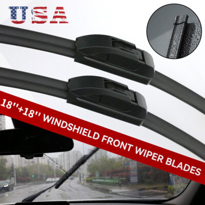 2PCS 18''&18'' Windshield Wiper Blades For GMC Chevrolet K1500 Suburban 1995-1999 