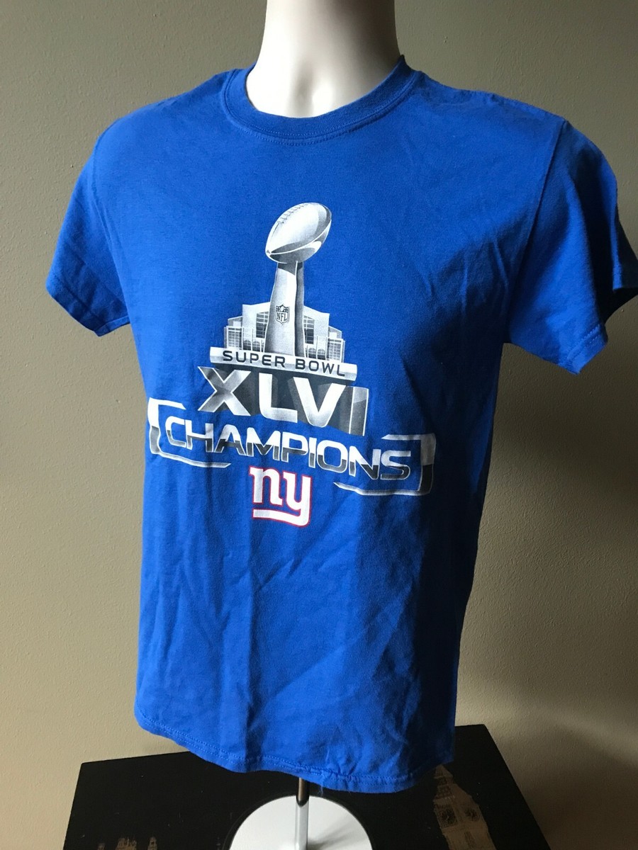 NFL New York Giants #46 Super Bowl XLVI Champions Printed