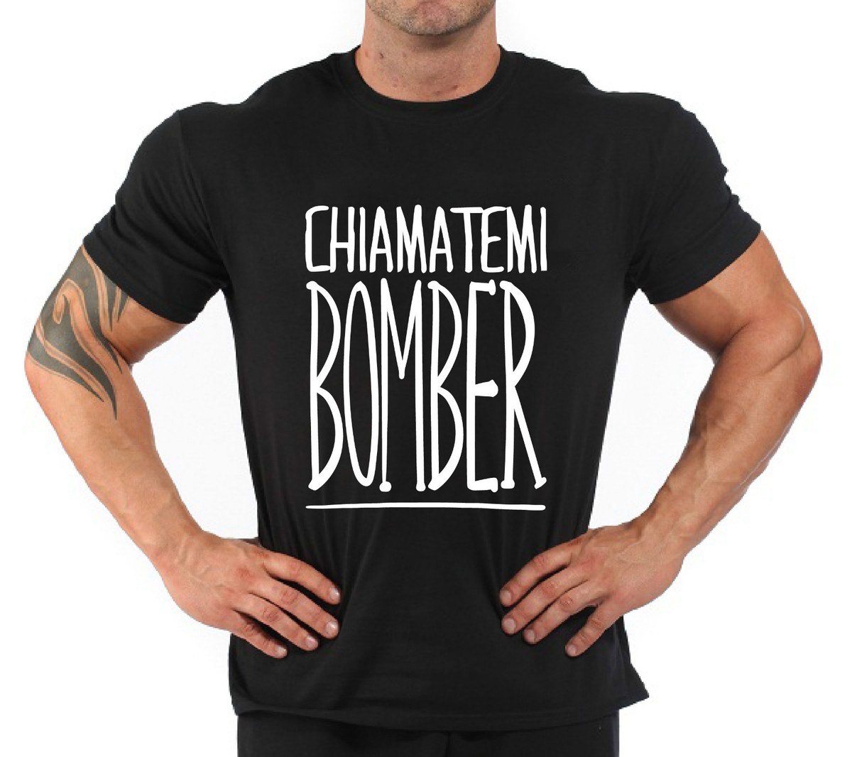 T-Shirt bomber estate 