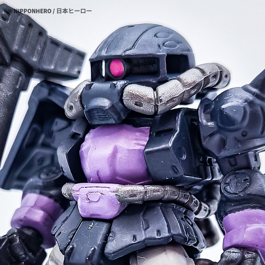 Gundam Converge ZAKU II HIGH MOBILITY TYPE BLACK TRI-STARS