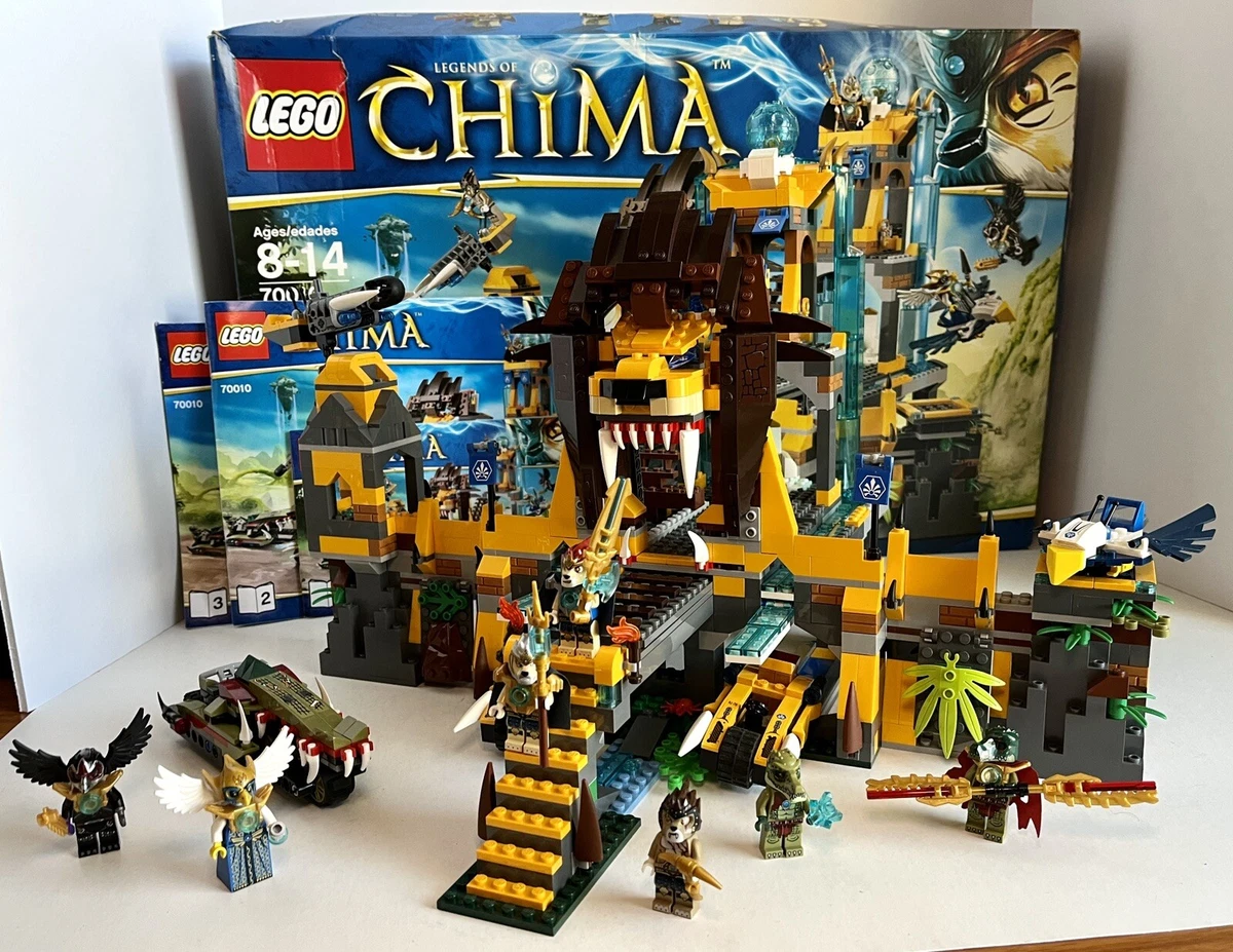 Soldes LEGO Legends of Chima - Le temple de la tribu lion (70010) 2024 au  meilleur prix sur