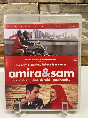 AMIRA & SAM 2014 MARTIN STARR DINA SHIHABI PAUL WESLEY USED BLU-RAY+DIGITAL HD